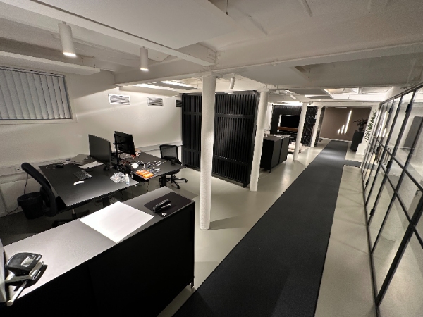 Spartling og maling af kontor efter endt lejeperiode