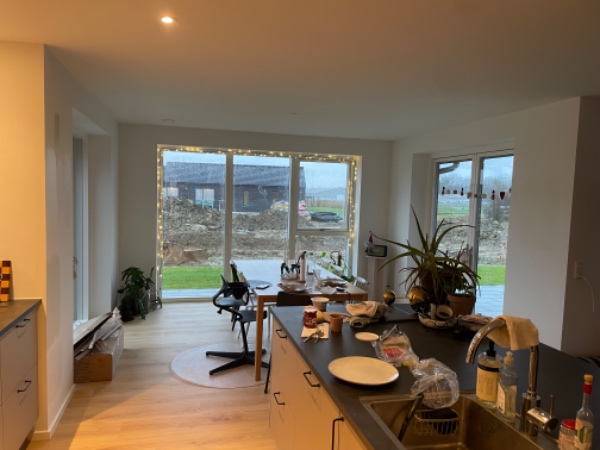 Maling af køkken-alrum