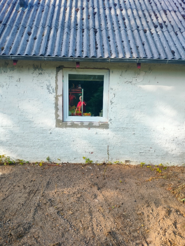 Pudsning omkring vinduer og døre