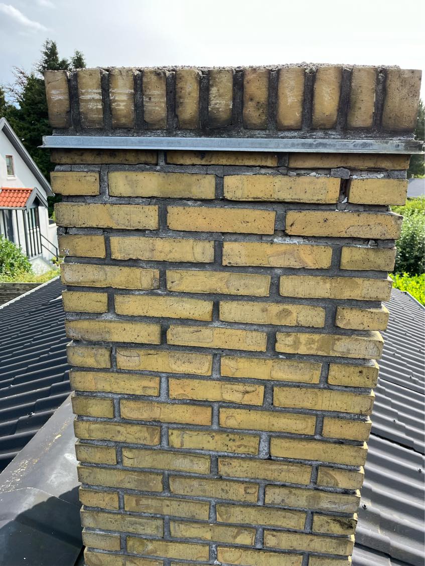 Reperation af skorstensfuger