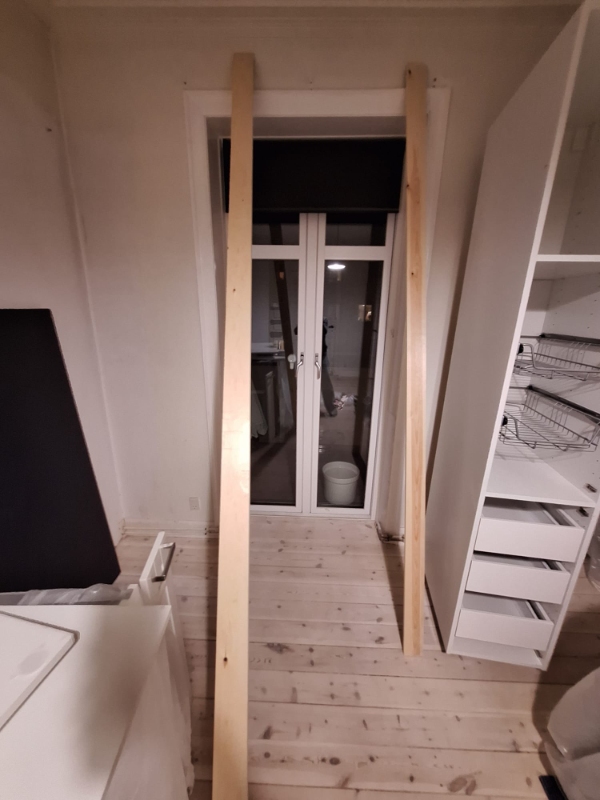 skære nogle søm med vinkelsliber