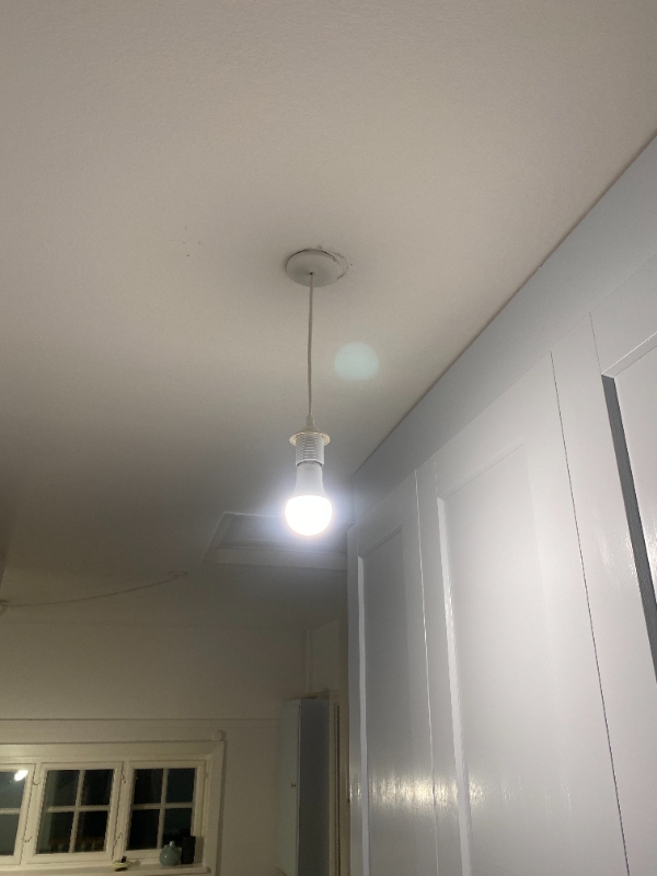 Opsætning af lampe + lidt andet el-arbejde