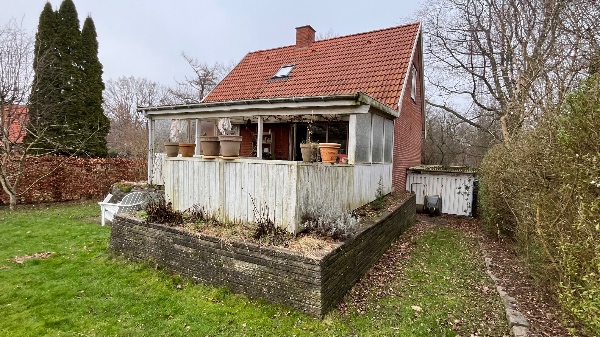 Nedrivning af terrasse