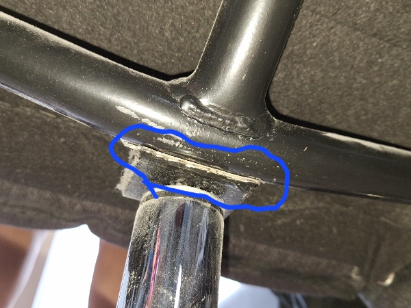 Svejsning af stel til lænestol