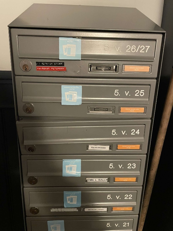 Reparation af postkasselås