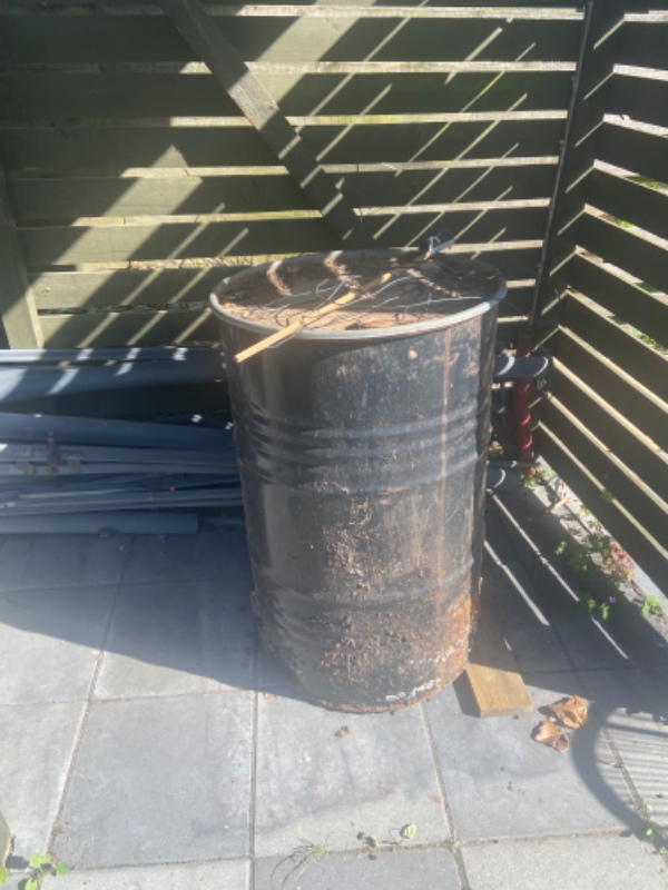 Hente af ting til stor skrald