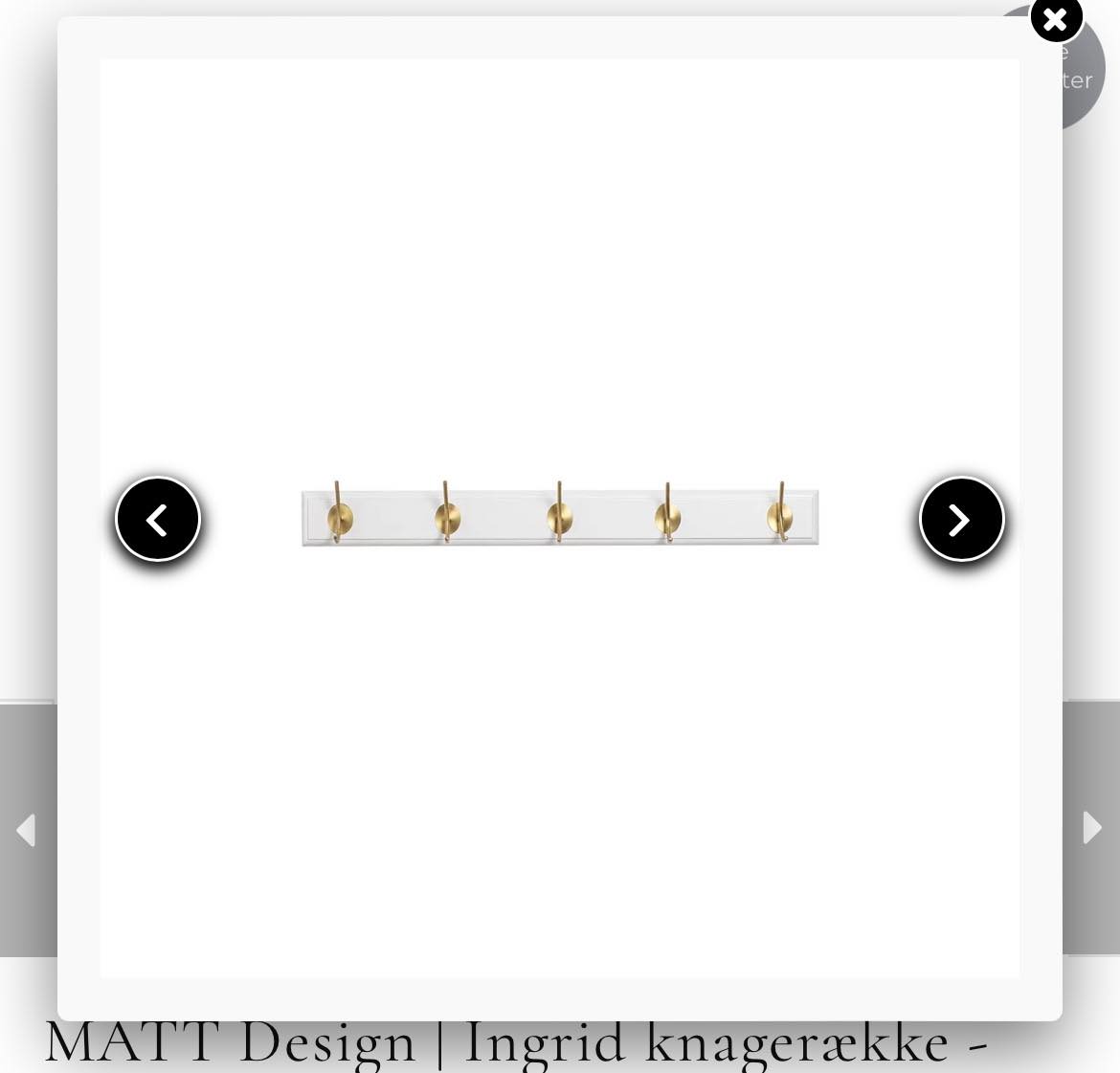 Hjælp til ophæng af hylde og knagerække