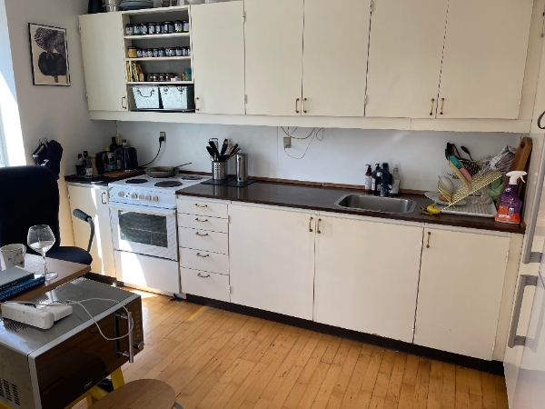 Rengøring almindelig lejl 54 m2 i Kbh K.