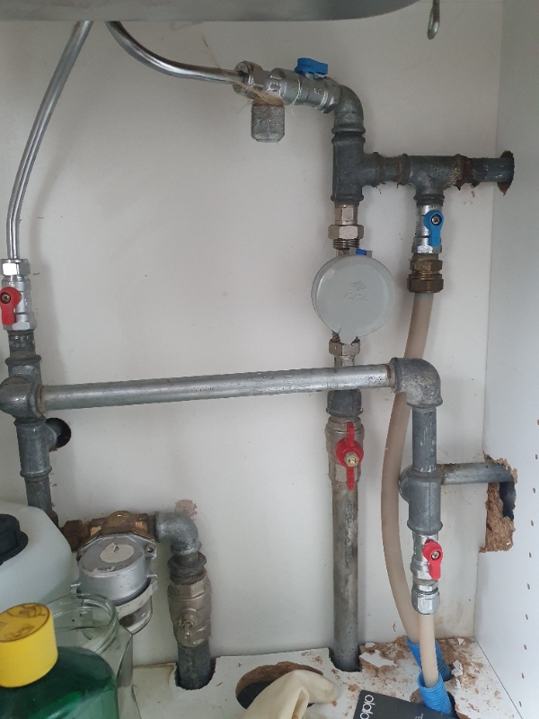 Montering af opvaskemaskine