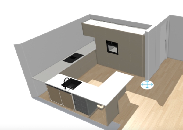 Samling af IKEA-køkken