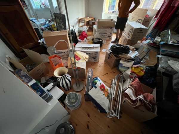 Rydning af lejlighed