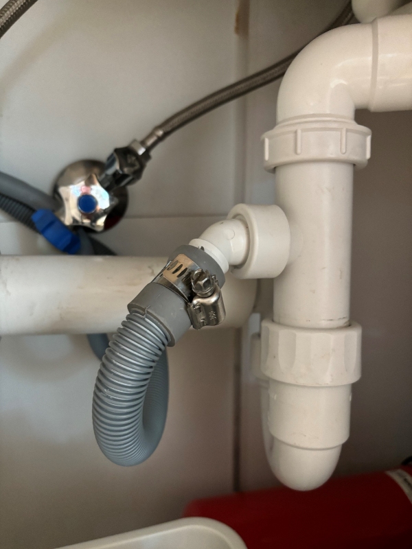 Installation af vaskemaskine