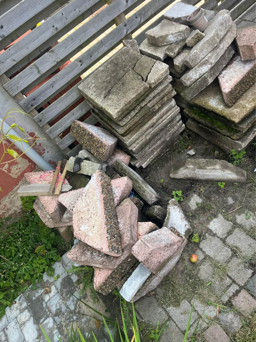 Bortskaffelse af fliser