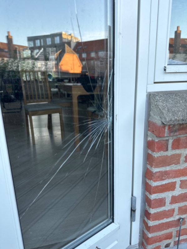 Udskiftning af terrassedørsglas
