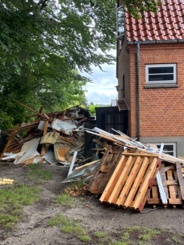 Bortskaffelse af byggeaffald