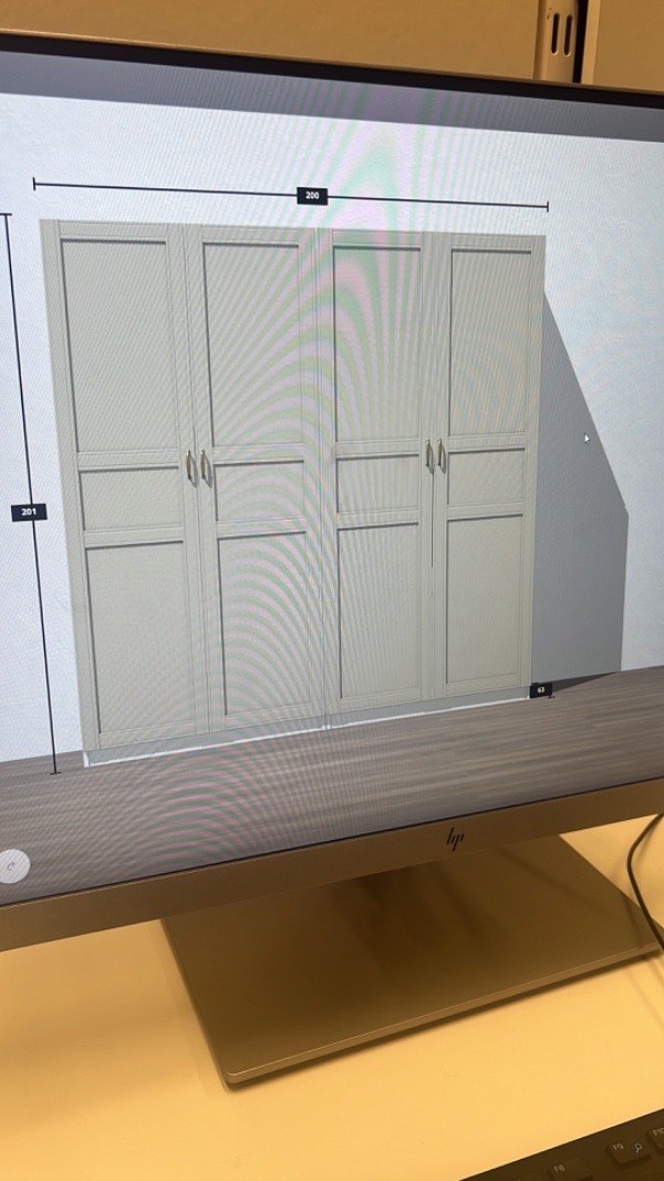 Samle et garderobeskab