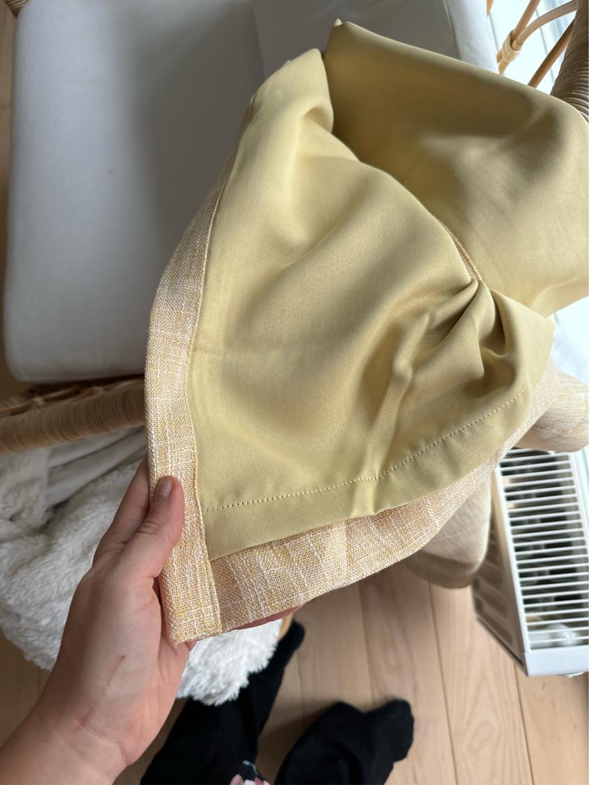 klip og sy 4 gardiner til den rigtige størrelse