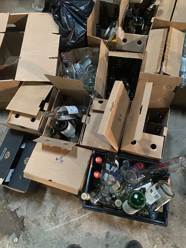 afhentning af affald