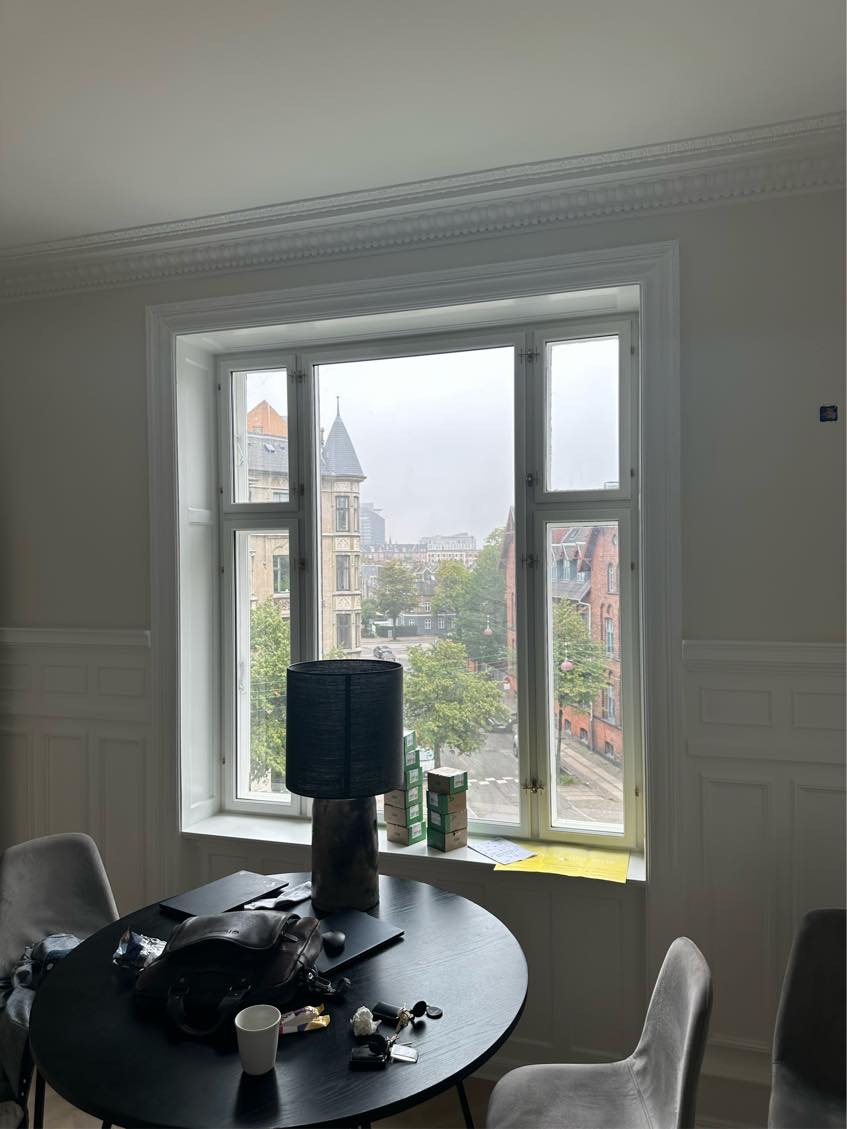 Vindues pudser med erfaring søges til en Østerbro lejlighed 3 sal
