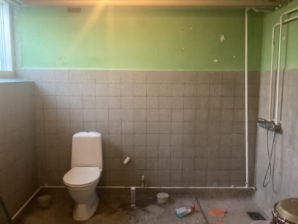 Maling af badeværelse