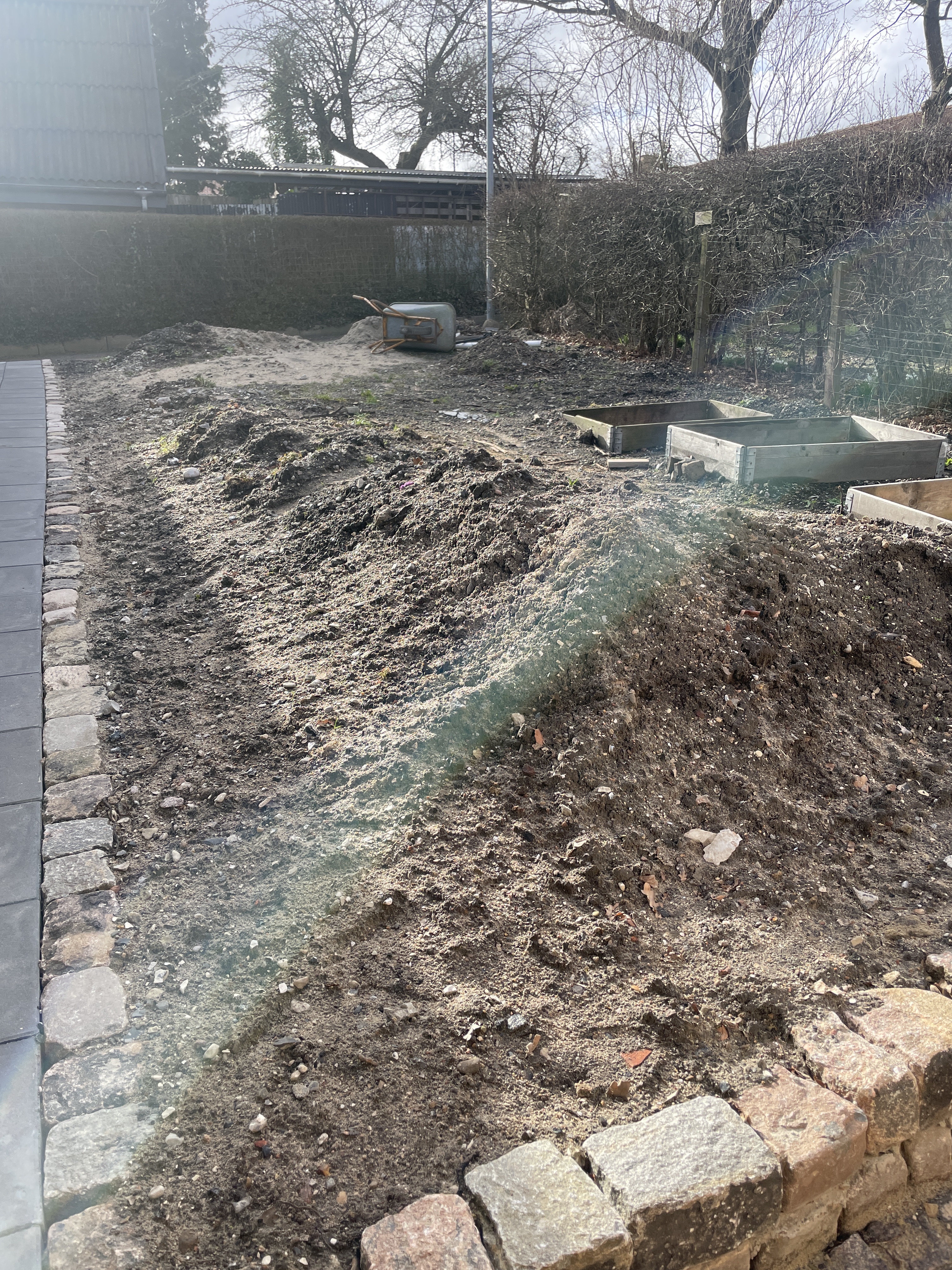 Flytte/grave jord af