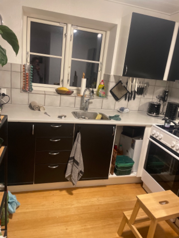 Udskiftning af bordplade