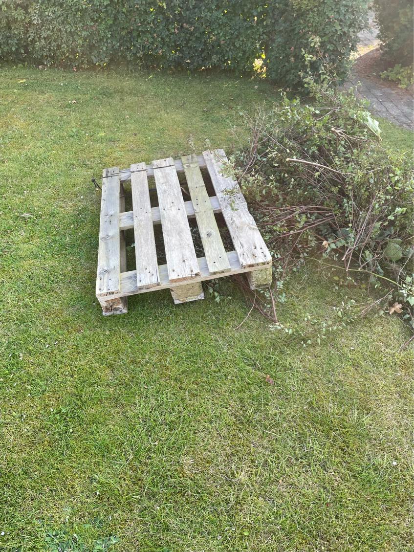 Haveaffald til genbrugspladsen