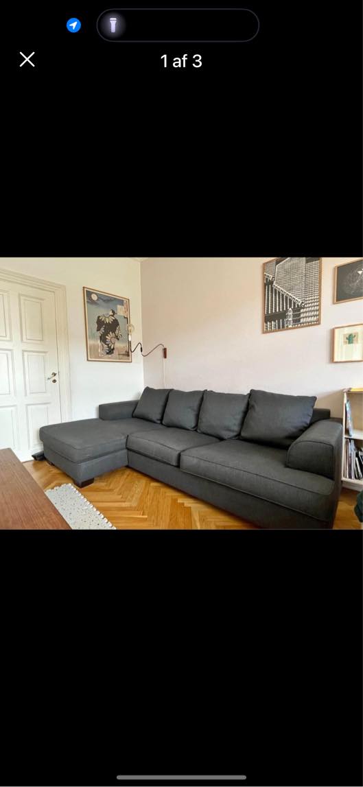 Hjælp til sofa afhentning