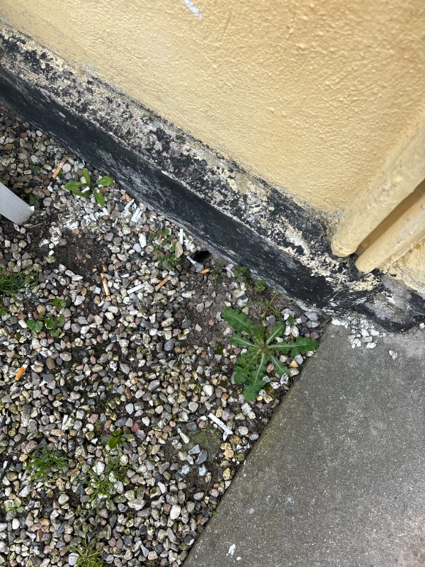 Reparation af sokkelhuller