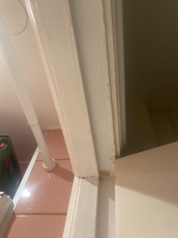 Udskiftning af dørkarm