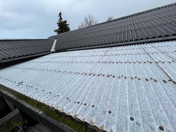 Udskiftning af trapeztag