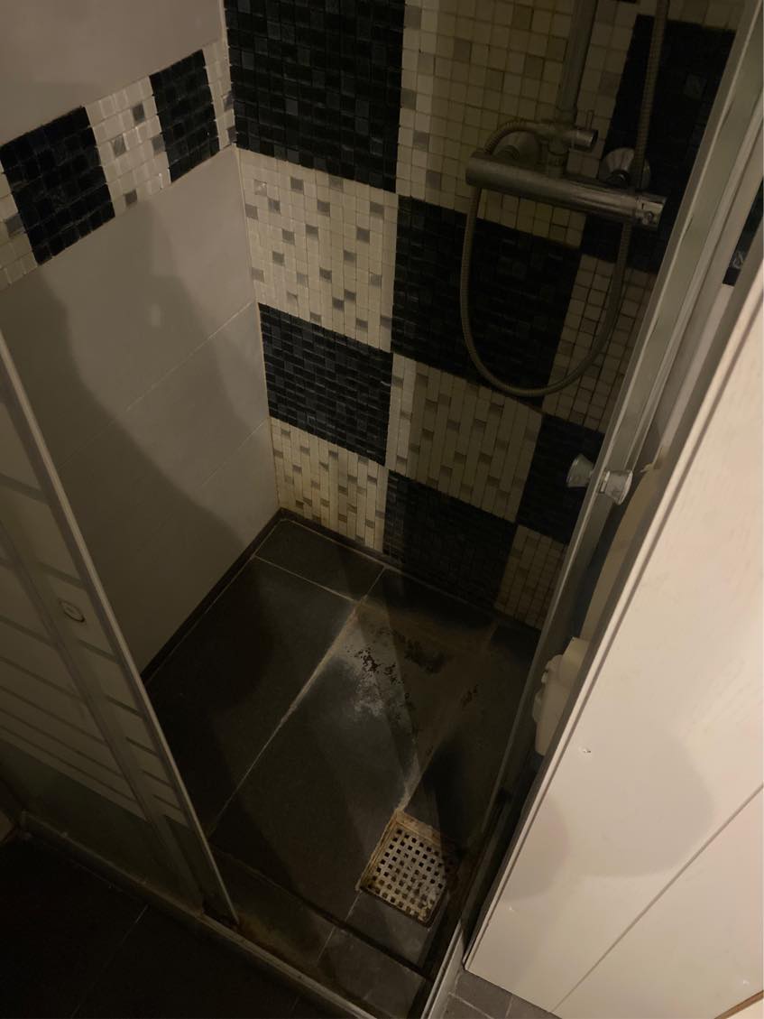 Eksisterende badeværelse