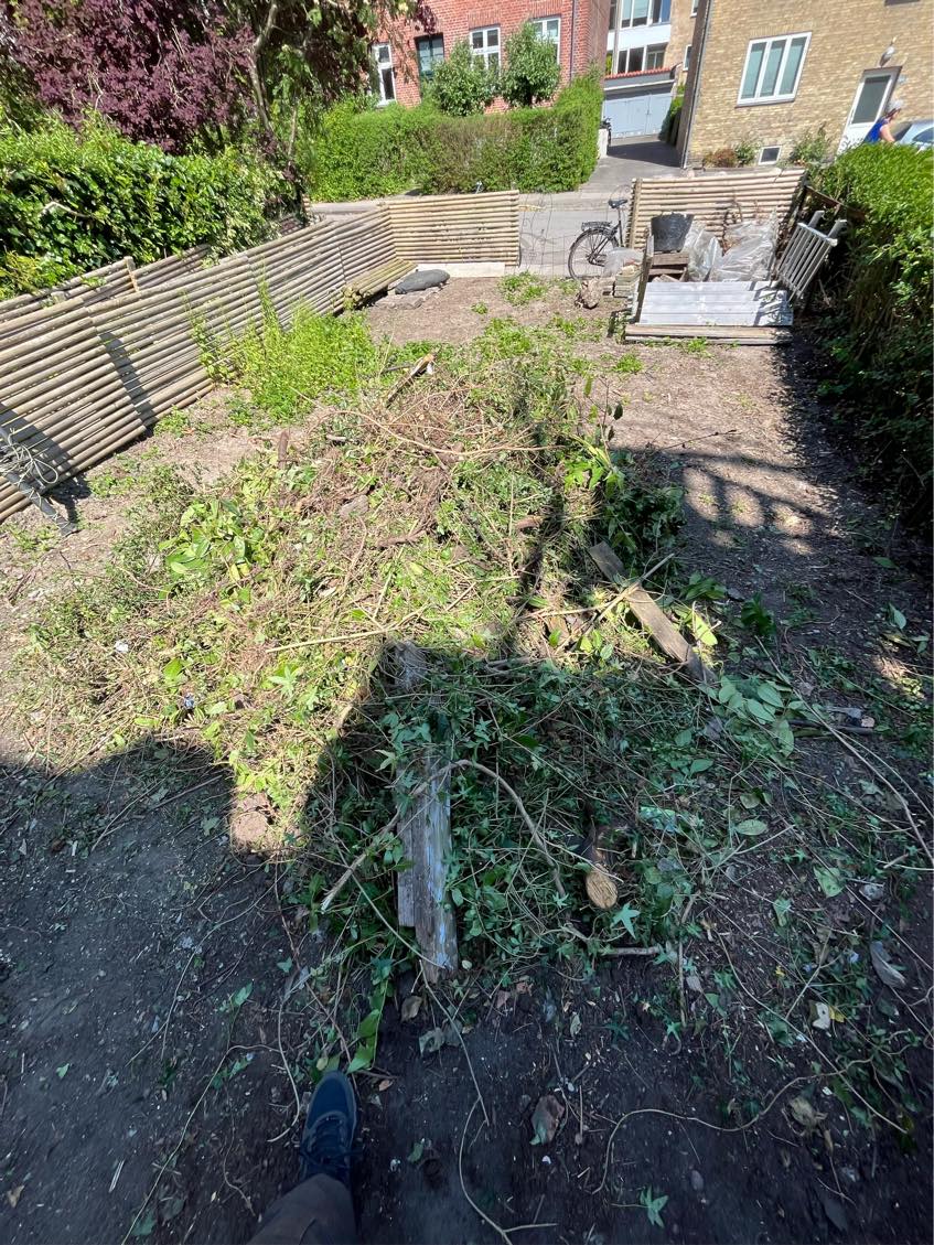 Bortskaffelse af haveaffald (grøn og metal)