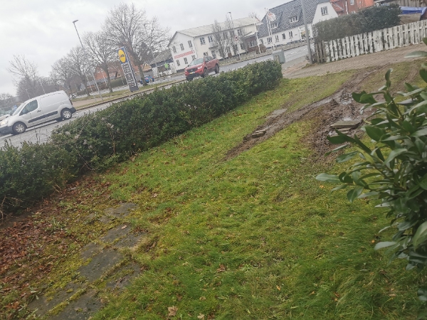 Anlæg af indkørsel