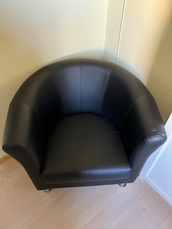 Bortskaffelse af lænestol