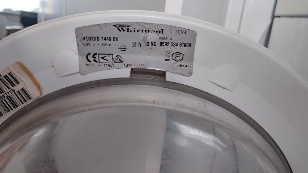 Lågen på min vaskemaskine skal sættes fast