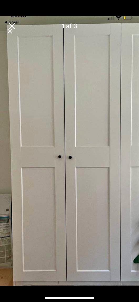 Flytning af garderobeskab