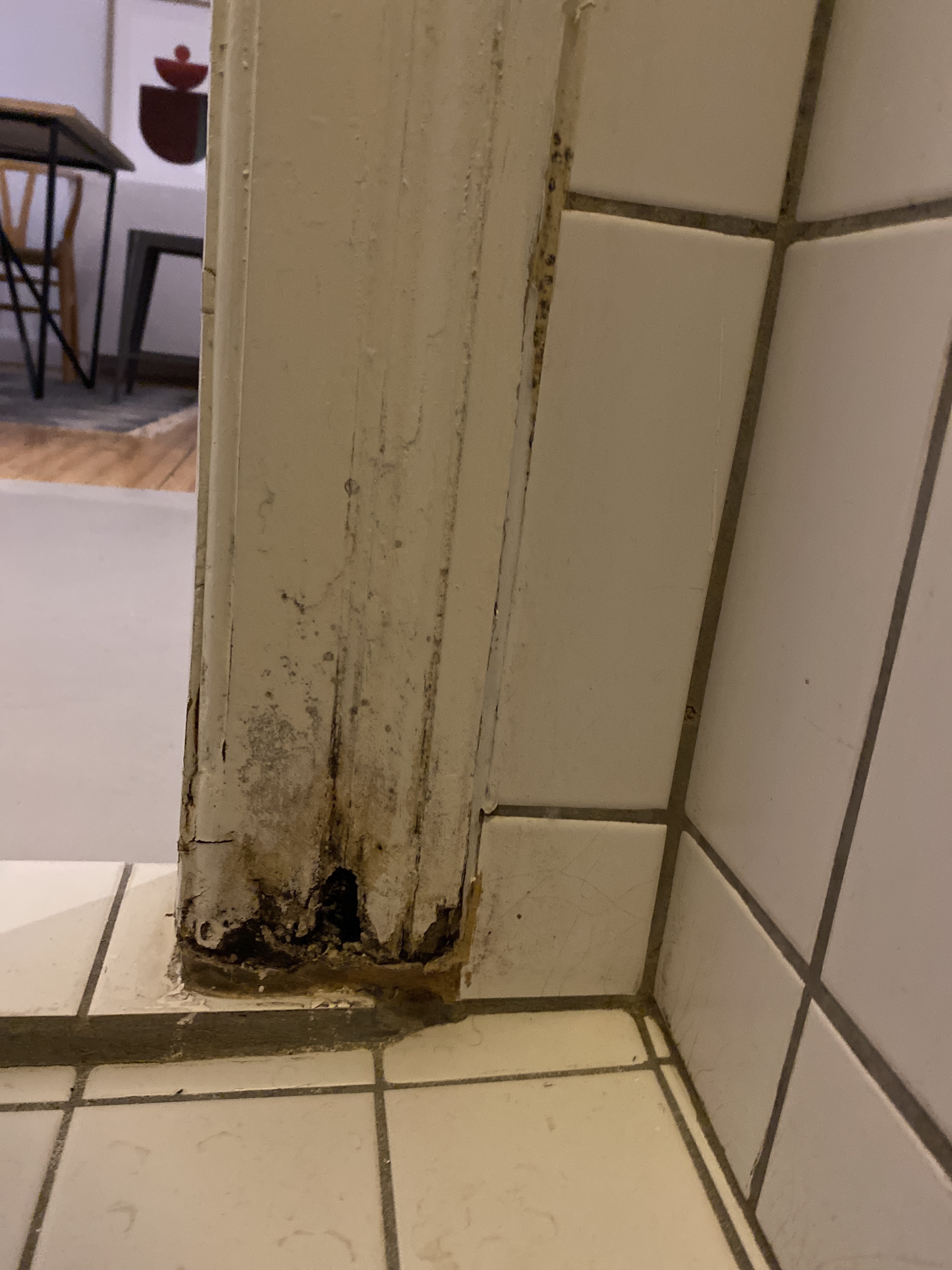 Udskift / fiks rådden dørkarm