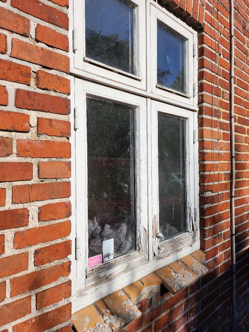 Monterer nye vinduer