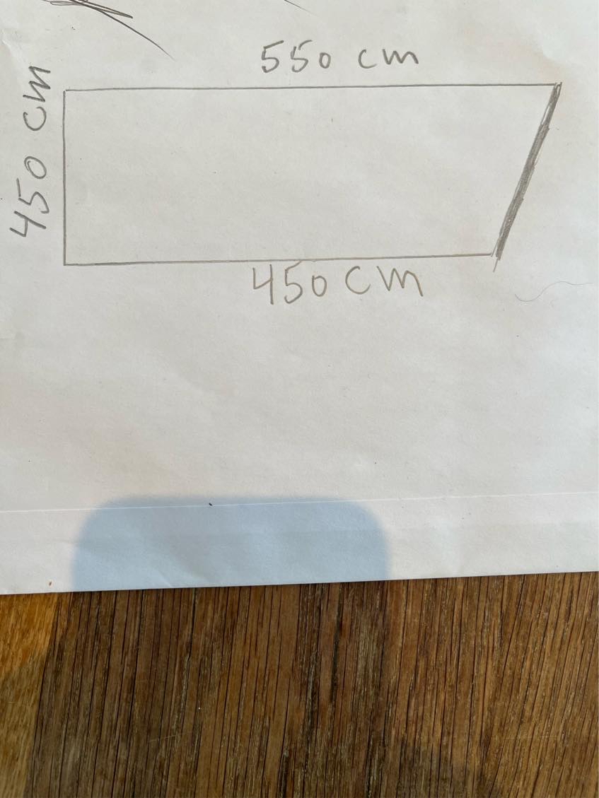 Fritstående træterrasse