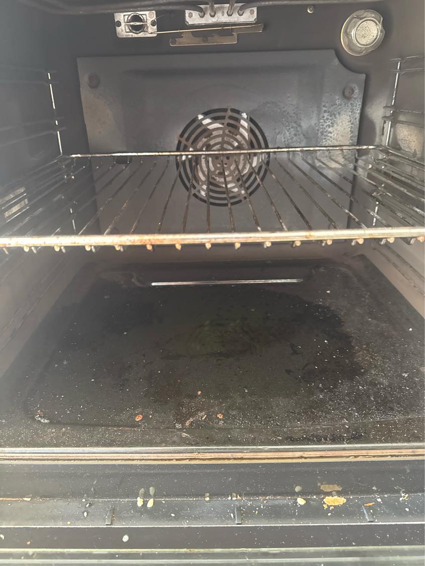 Gøre mit komfur rent