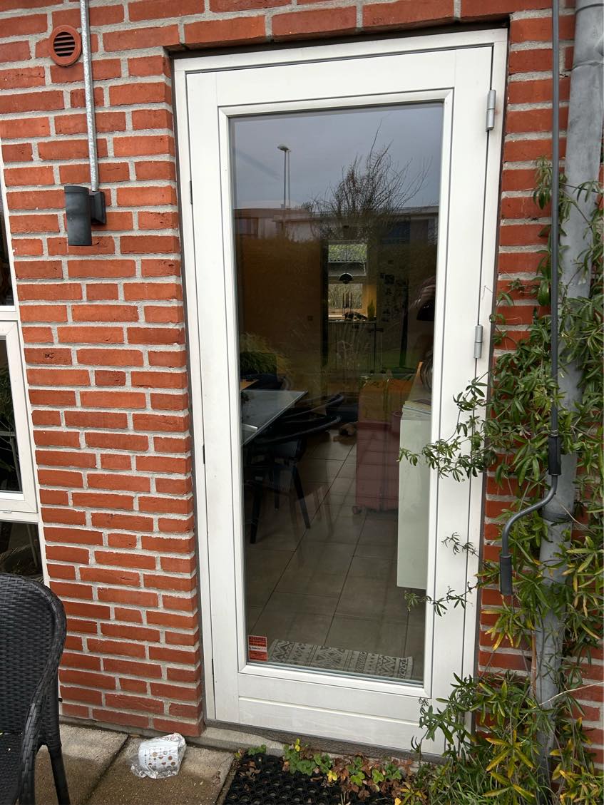 Fugning af vindue og terrassedør