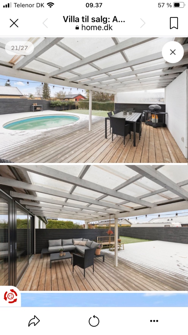 Overdækning af tredse