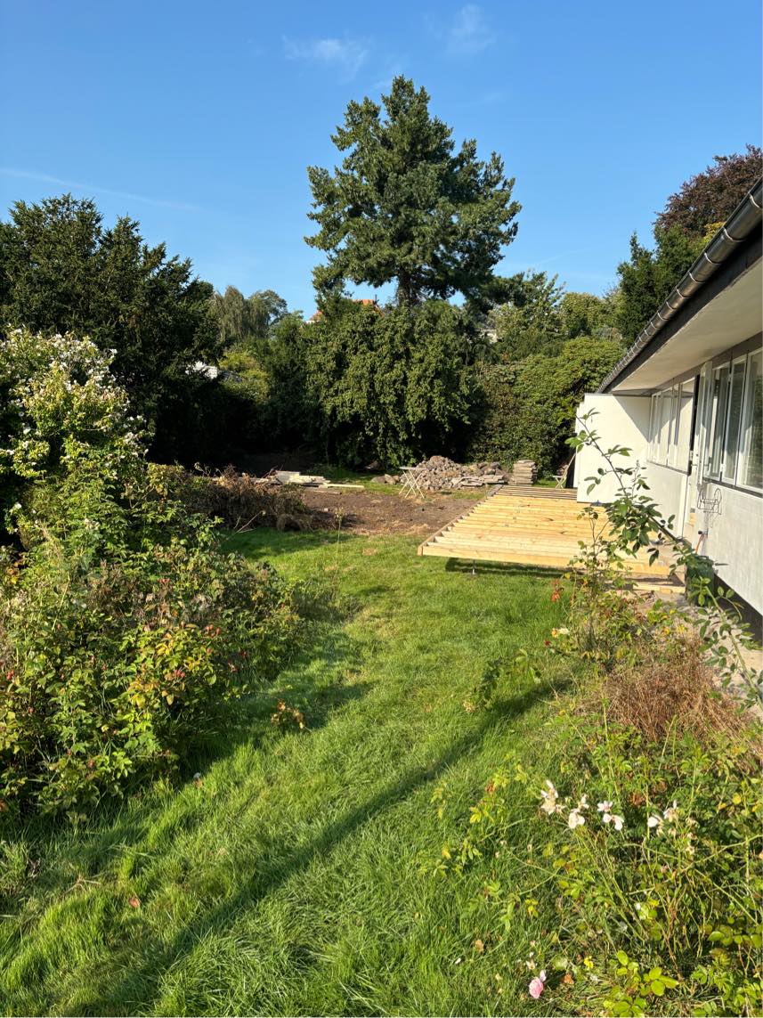 Fjernelse af havesten og haveaffald