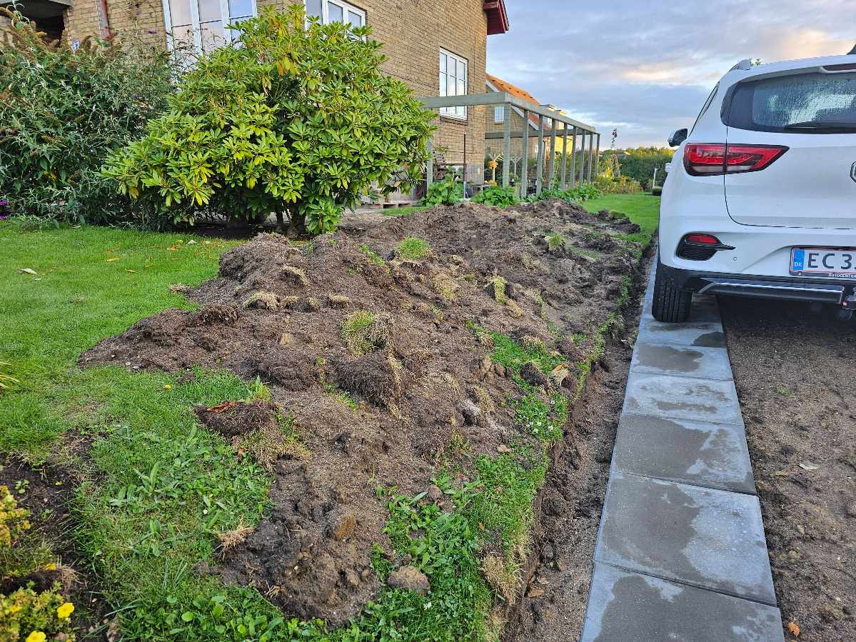 Bortkørsel af havejord