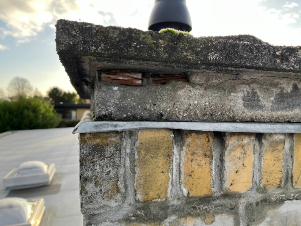 Omfugning af skorsten