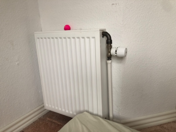 Skift af radiator for en mere smal