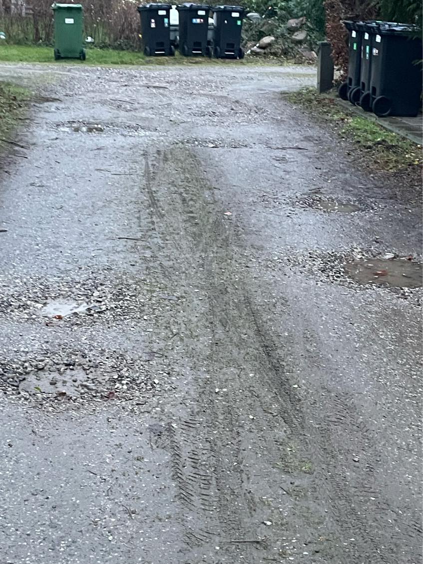 Renovering af leret grusvej