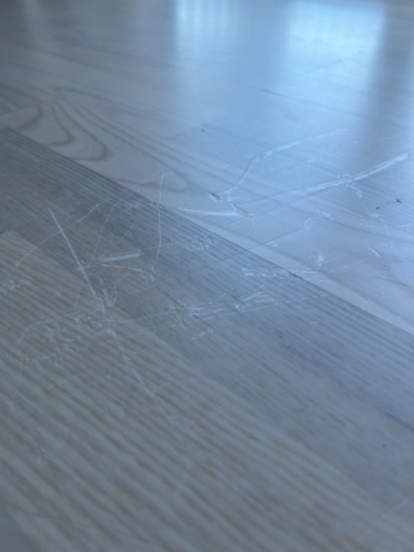 Afslibning af trægulv 35m2