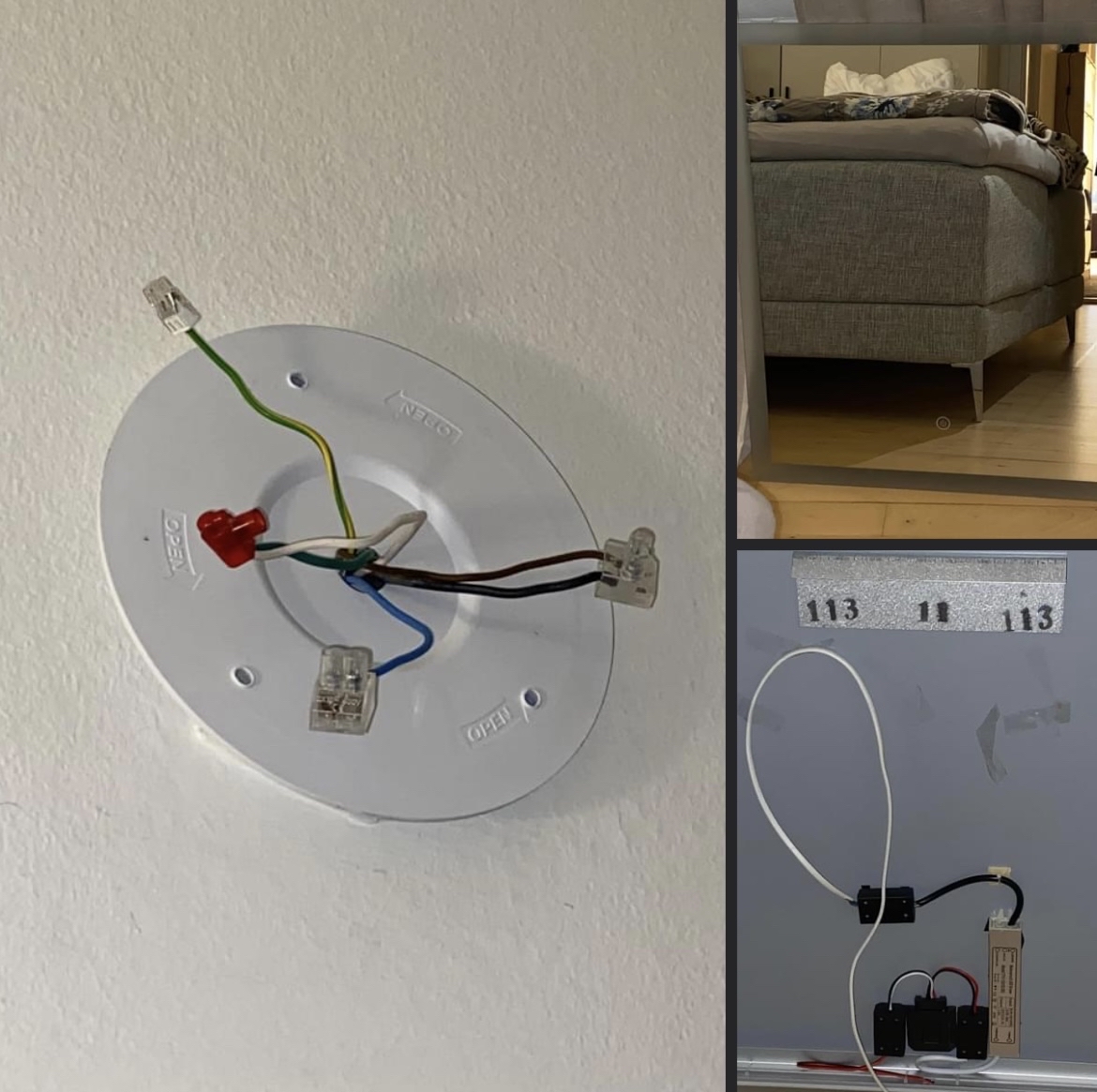 Søger en elektriker der kan lave et spejl med el i wcet